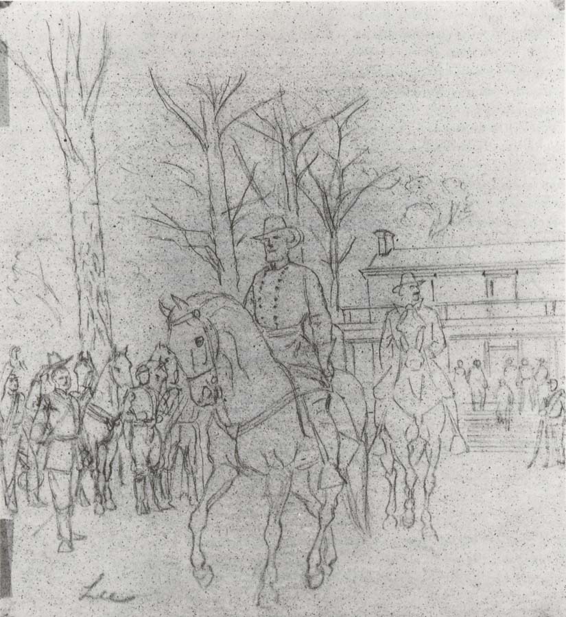 General Lee Leaving Appomattox,April 9.1865